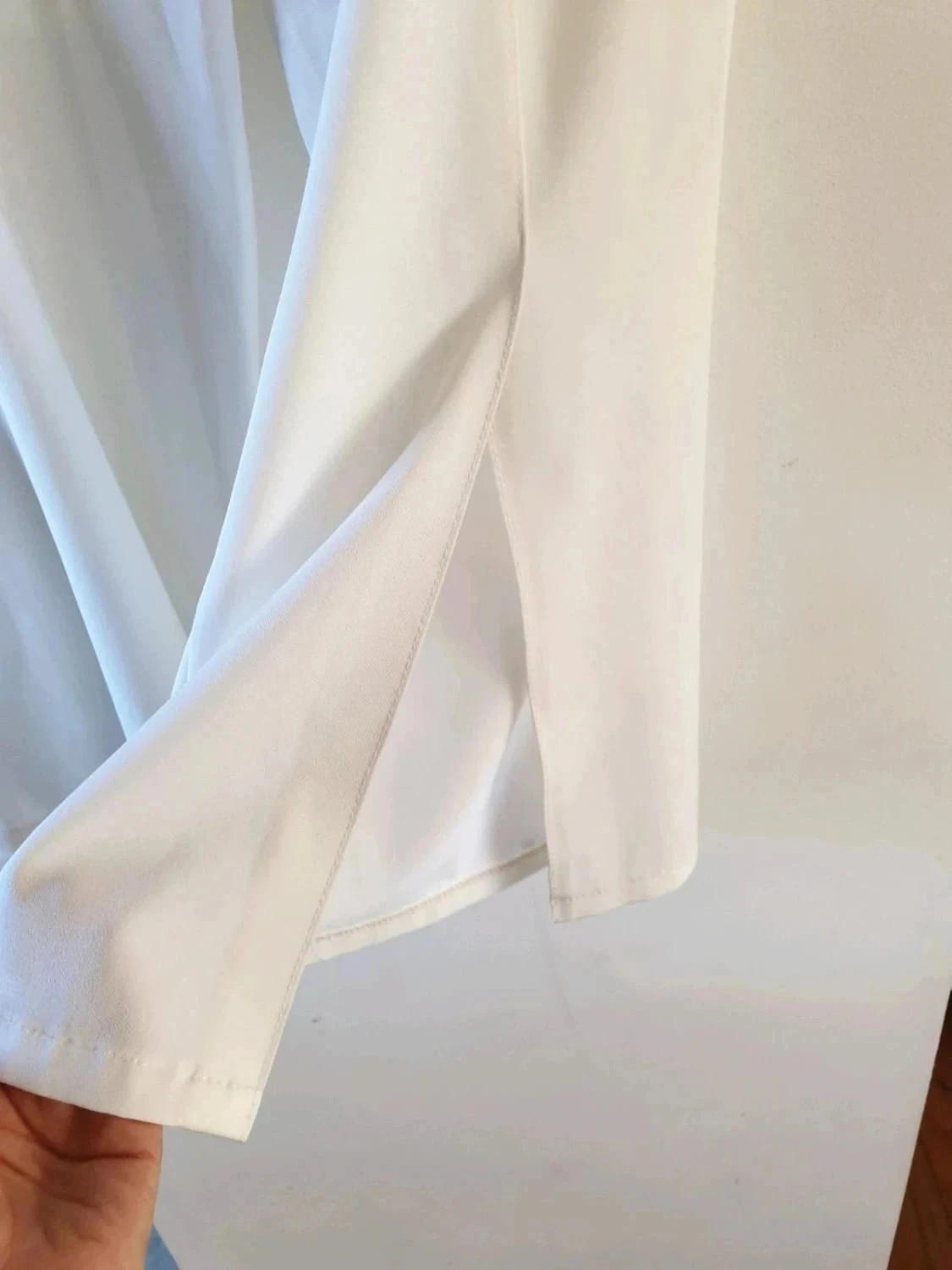 Pantacourt sarouel branco 36 yk2000 vintage – photo 6
